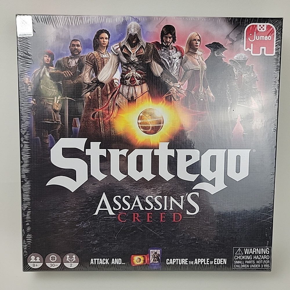 Stratego Assassins Creed Board Game Jumbo Factory Sealed Brand New‎ - Picture 2 of 9